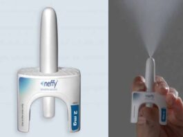 A Picture of neffy, the new epinephrine nasal spray