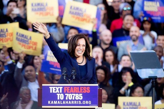 A picture of Kamala Harris