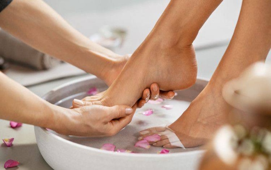 A picture of pedicure