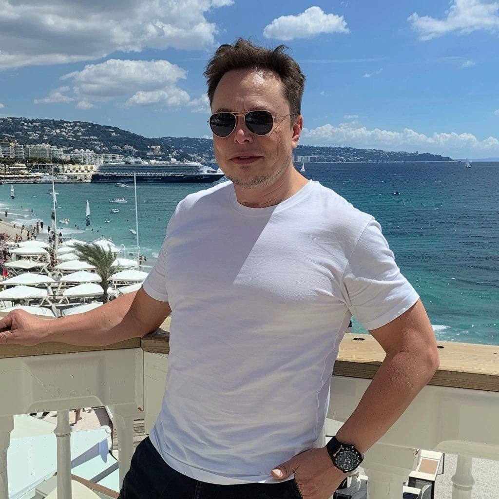 A picture of Elon Musk