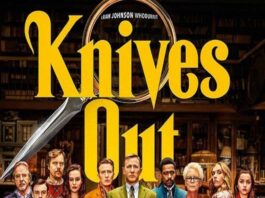 A picture of "Knives Out" poster