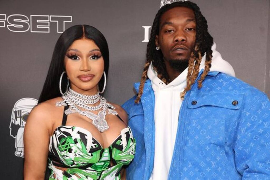 A picture of Cardi B and Offset