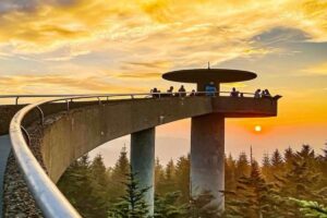 A picture of Clingman's Dome Trail