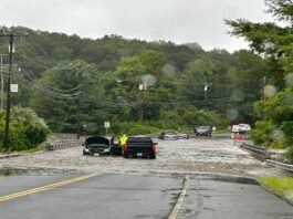 A picture of the Connecticut Flooding