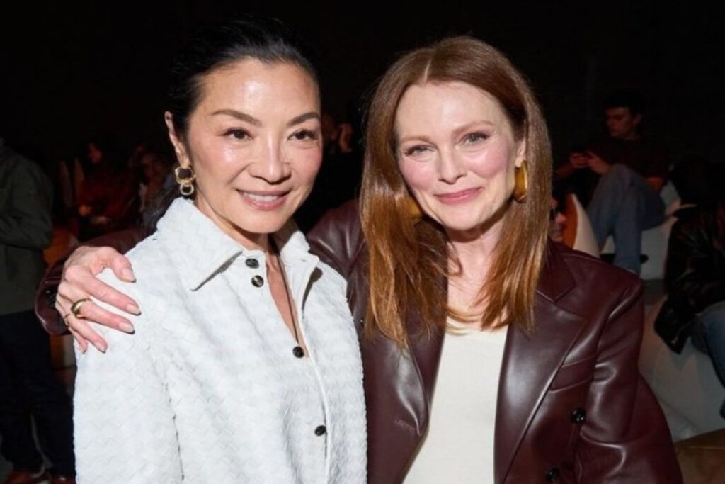 A picture of Julianne Moore and Michelle Yeoh