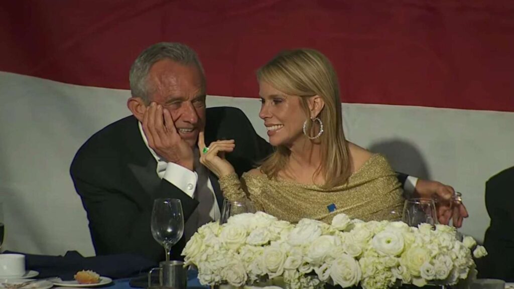 Cheryl Hines and RFK jr.