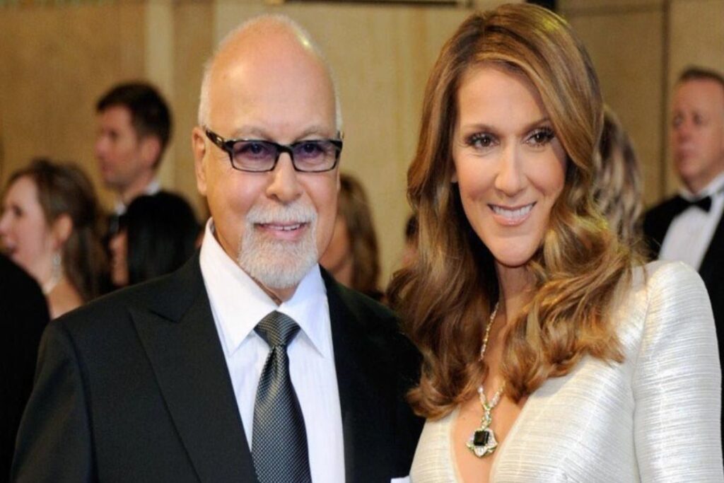 A picture of Celine Dion and René Angélil