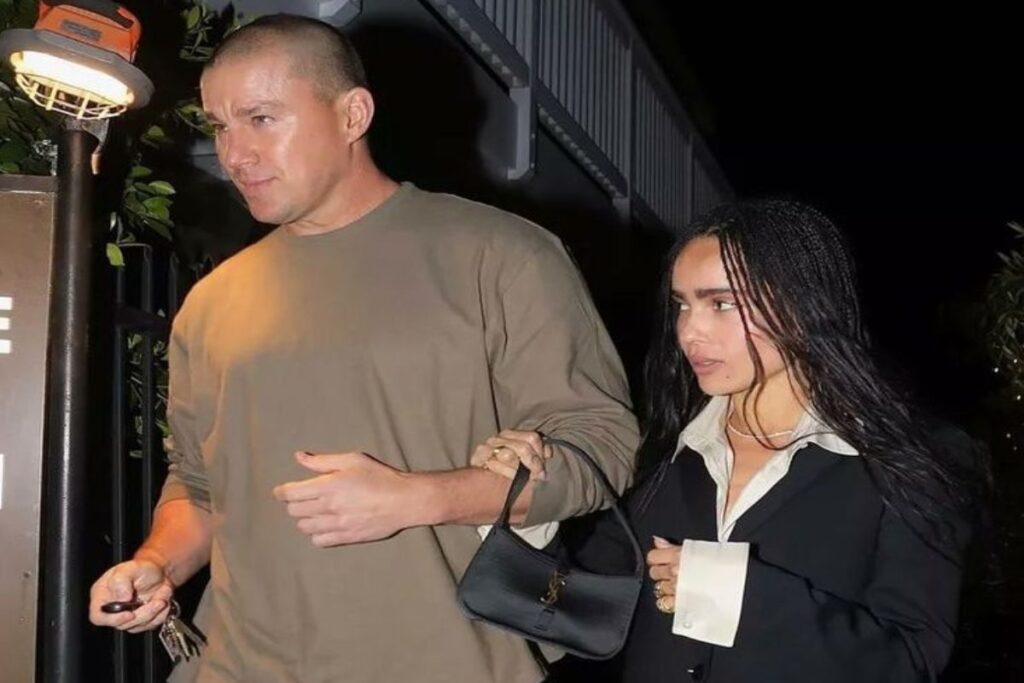 A picture of Channing Tatum and Zoe Kravitz