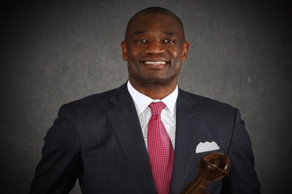 A picture of Dikembe Mutombo