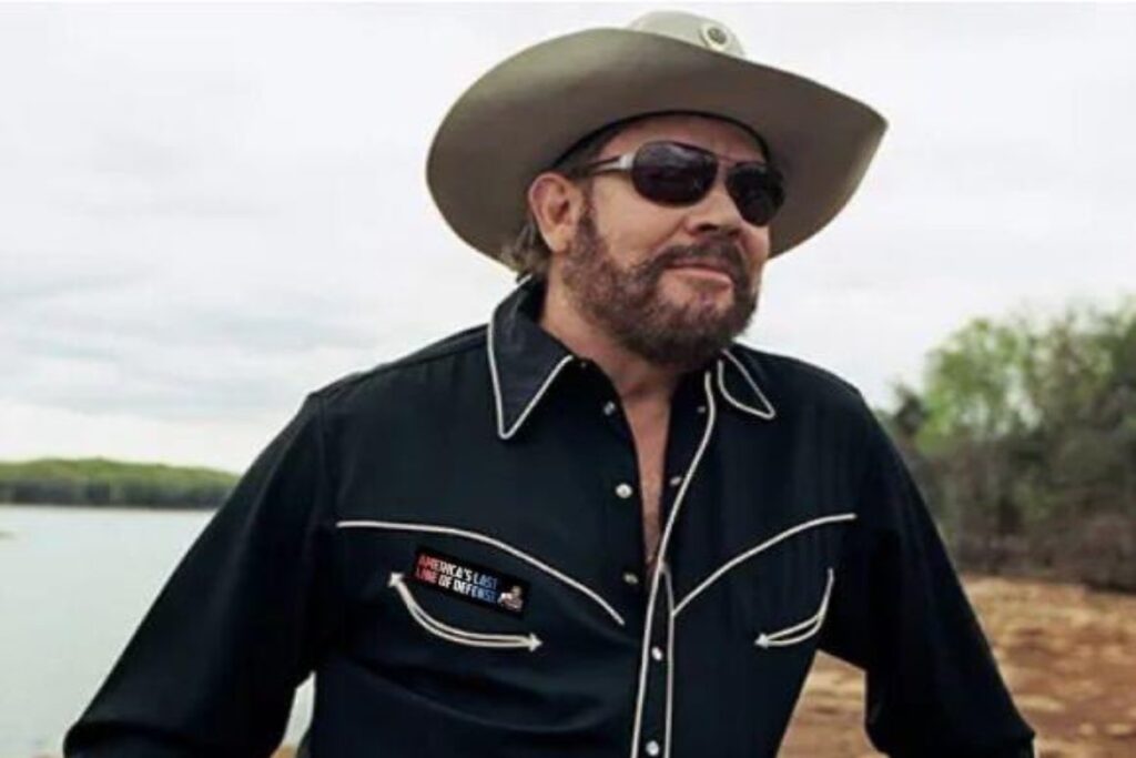 A picture of Hank Williams Jr