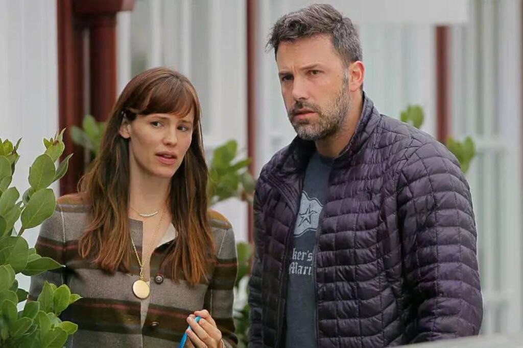 A picture of Jennifer Garner and Ben Affleck