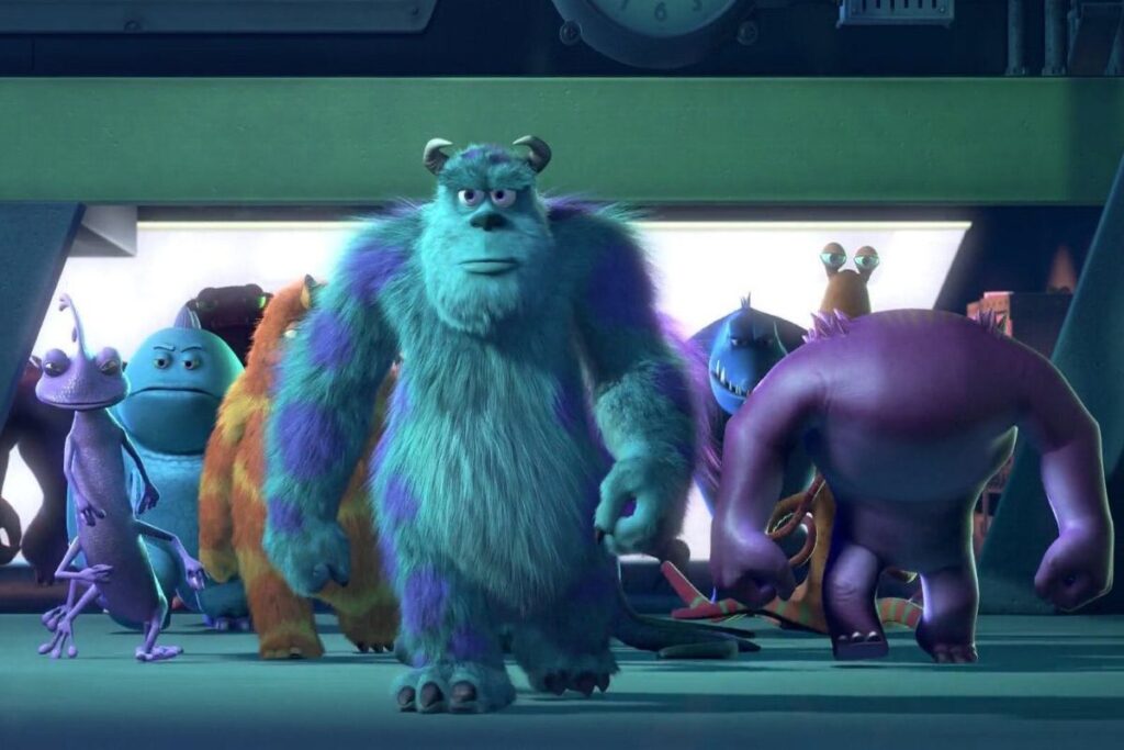 A poster from Monsters, Inc.