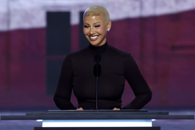 A picture of Amber Rose at the RNC