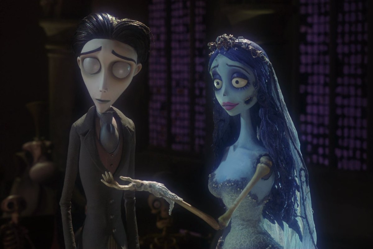 A picture of a scene from The Corpse Bride