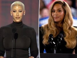 A picture of Amber Rose v. Beyonce