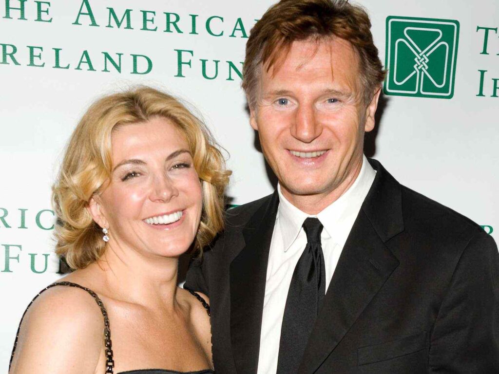 A picture of Liam Neeson and Natasha Richardson