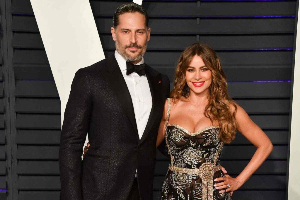 A picture of Sofia Vergara and her ex husband