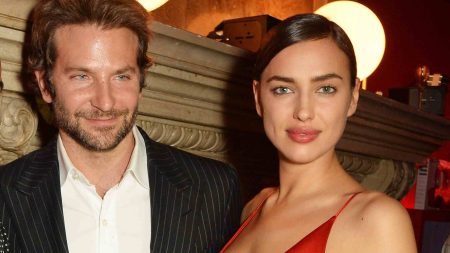 A picture of Bradley Cooper and Irina Shayk