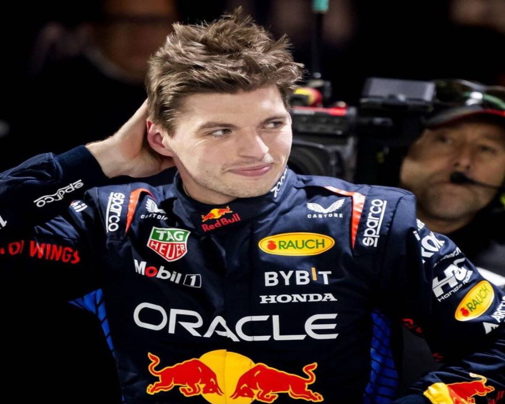 A Picture of Max Verstappen Race