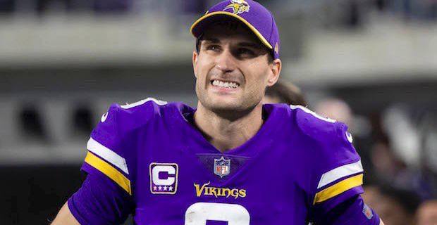 Kirk Cousins in NFL gear