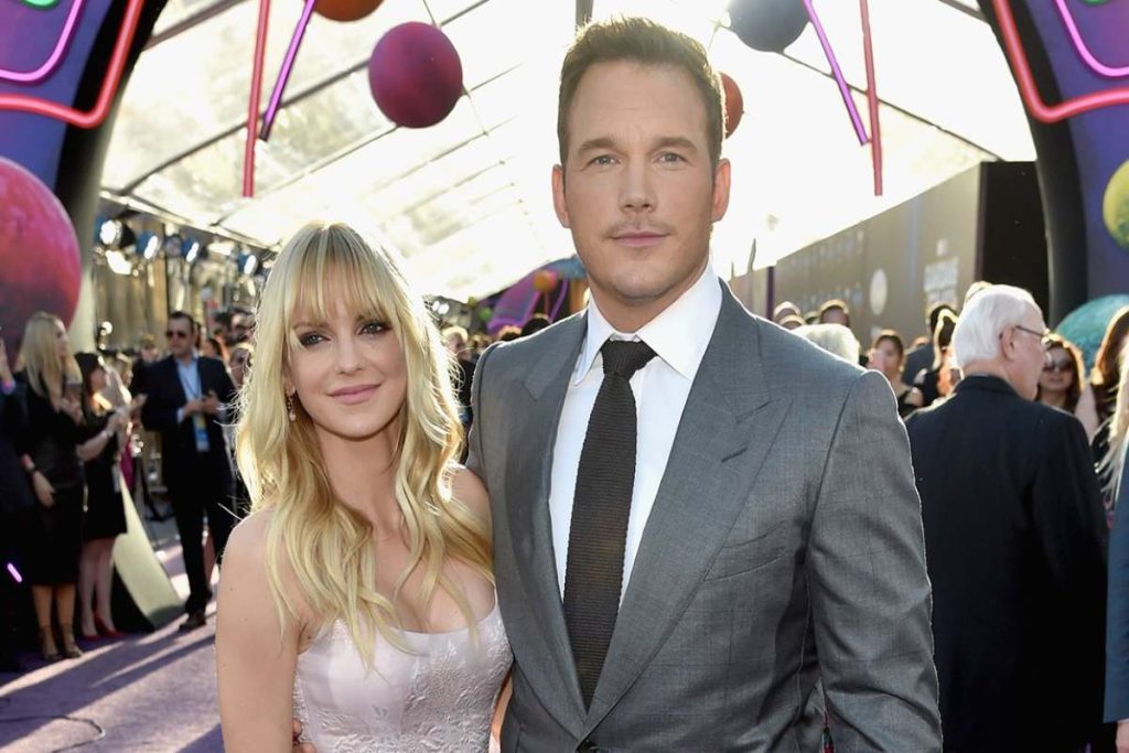 A picture of Chris Pratt and Anna Faris