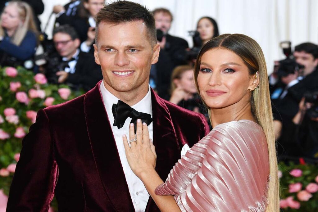 A picture of Gisele Bündchen and Tom Brady