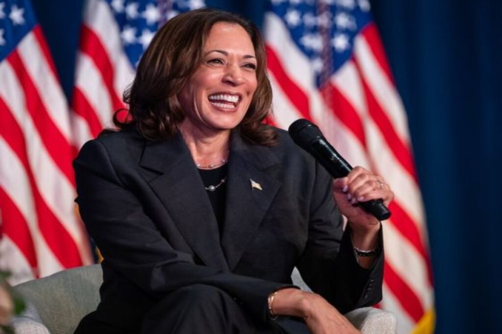 A picture of Kamala Harris