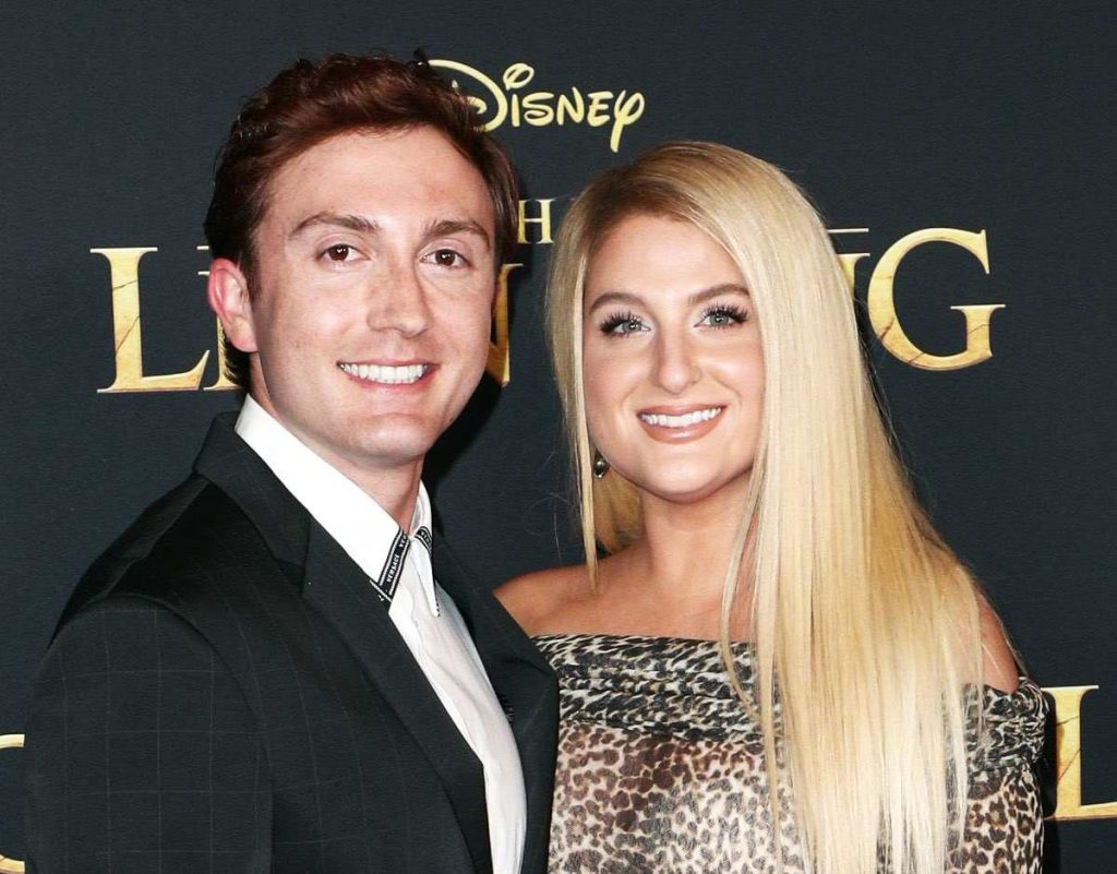 A picture of Meghan Trainor and Daryl Sabara