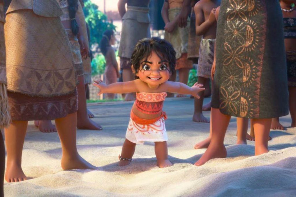 A picture of Moana's younger sister Simea