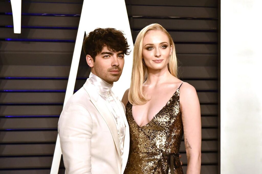 A picture of Sophia Turner and Joe Jonas