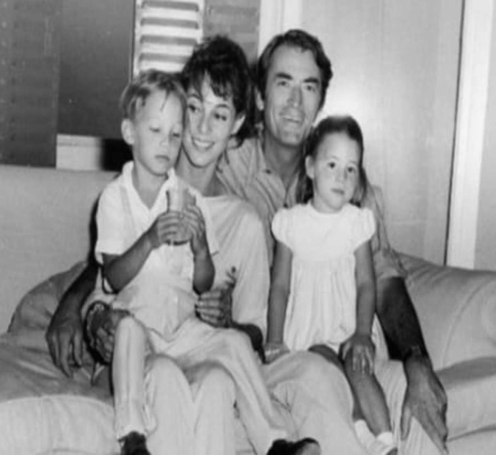 Gregory Peck and Family