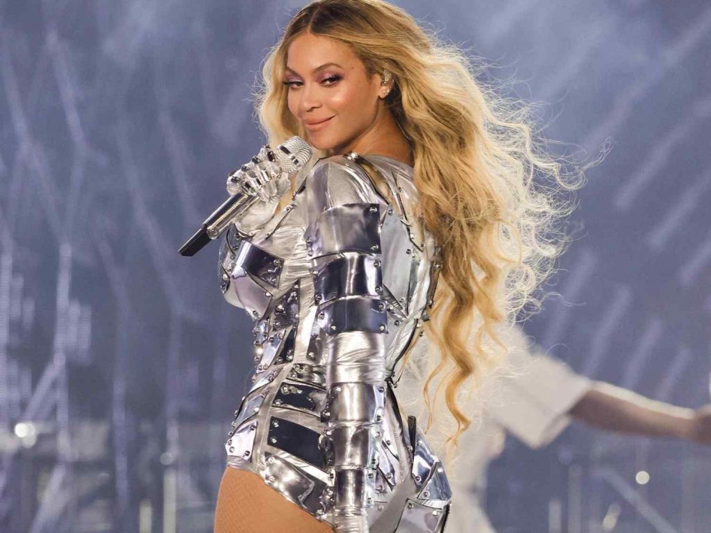 A Picture of Beyonce the greatest pop star of the 21st century