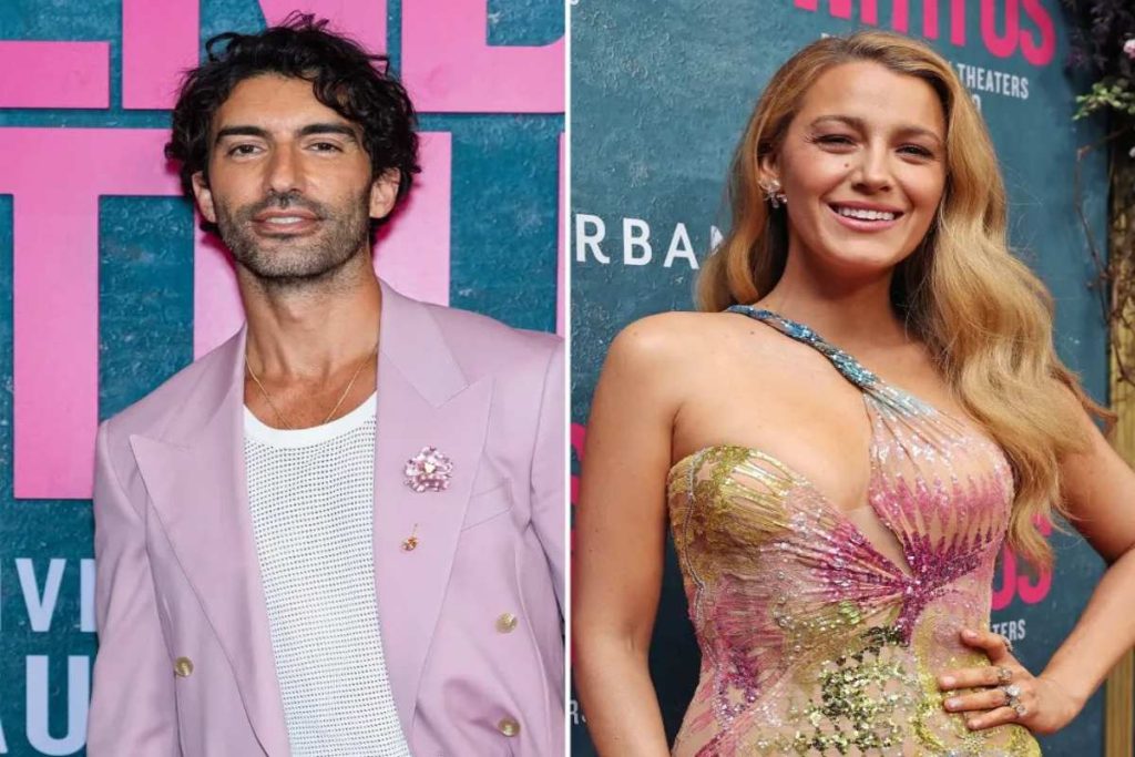 A Picture of Blake Lively and Justin Baldoni