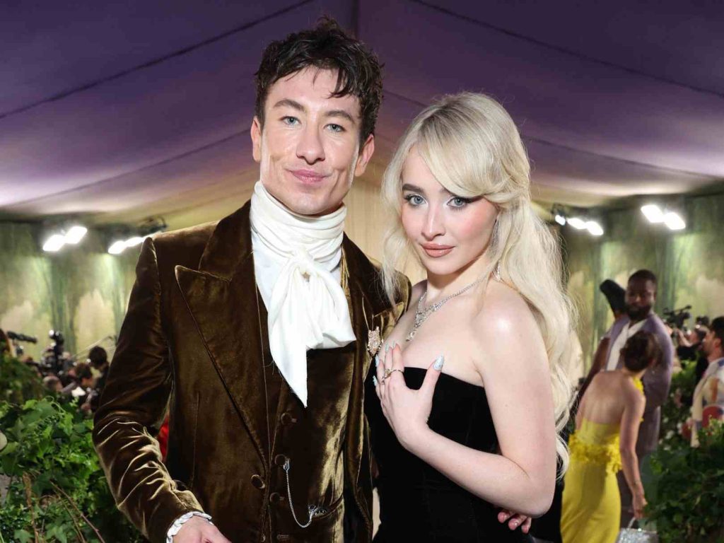 Sabrina Carpenter and Barry Keoghan