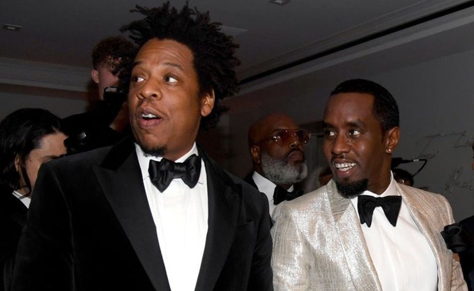 Jay Z with P Diddy