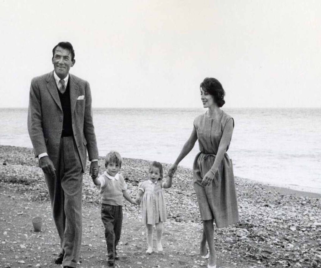 Gregory Peck and Family