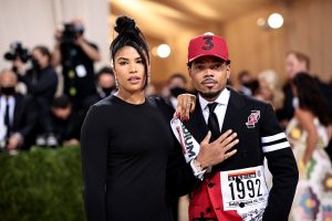 A picture of Chance The Rapper and Kirsten Corley