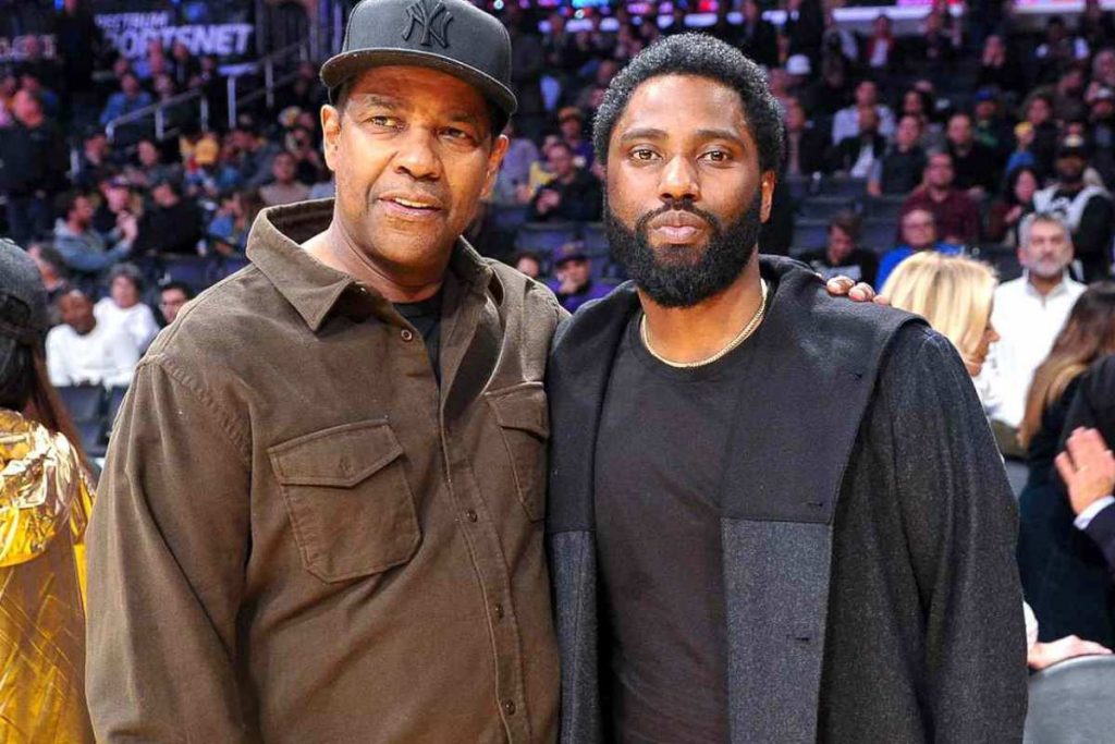 A picture of Denzel Washington and John David Washington