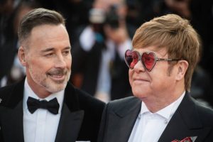 A picture of Elton John and David Furnish