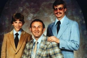 A picture of Lionel, Jeffrey and David Dahmer