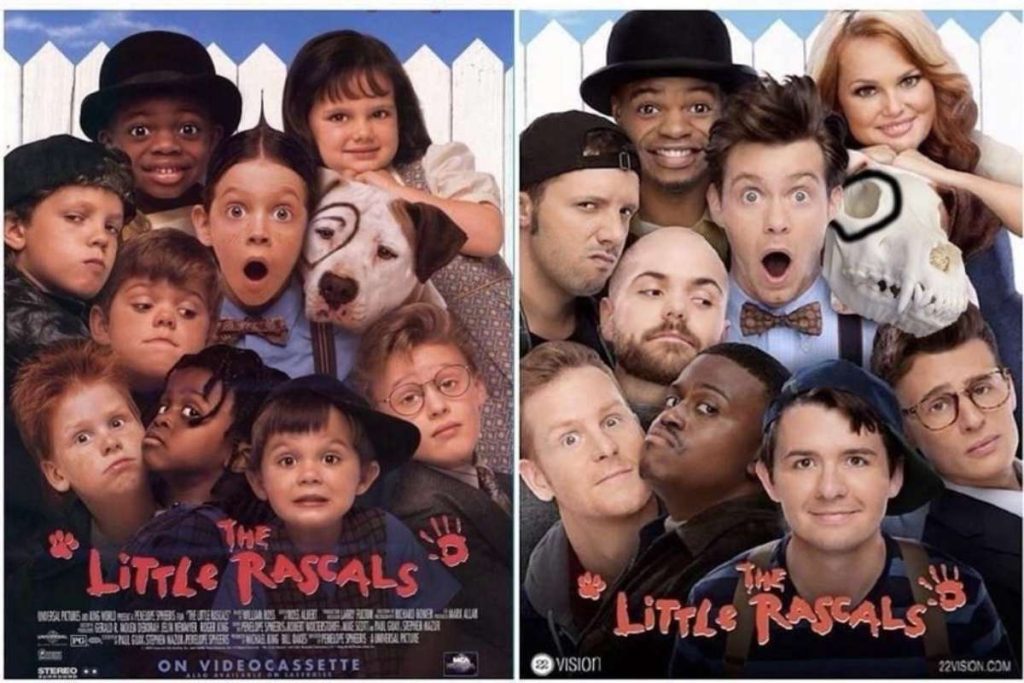 A picture of The little rascals poster