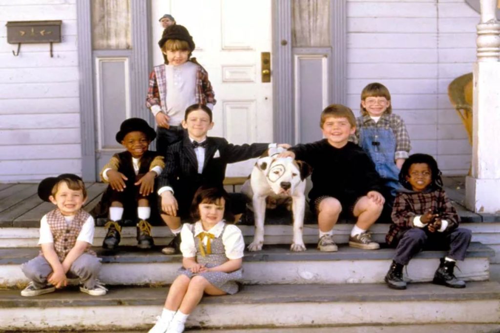 A picture of The little rascals cast