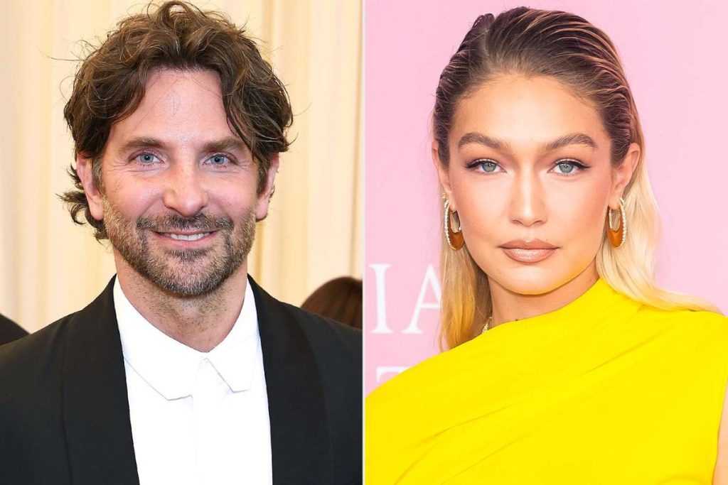 A Picture of Bradley Cooper and Gigi Hadid