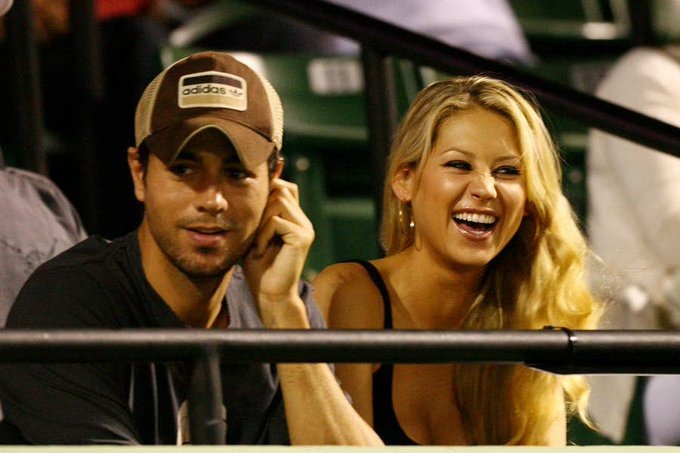 Anna and Enrique at a game date