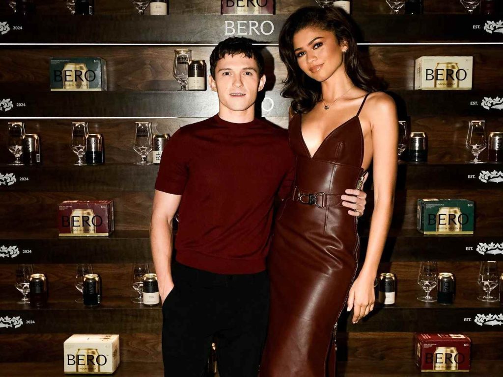 A Picture of Zendaya and Tom Holland