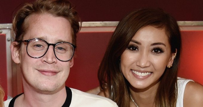 Macaulay Culkin and Brenda Song 