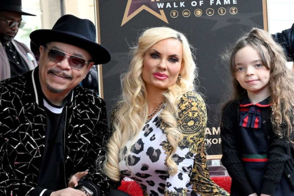 A picture of Ice-T and Coco Austin and their Daughter, Chanel Nicole