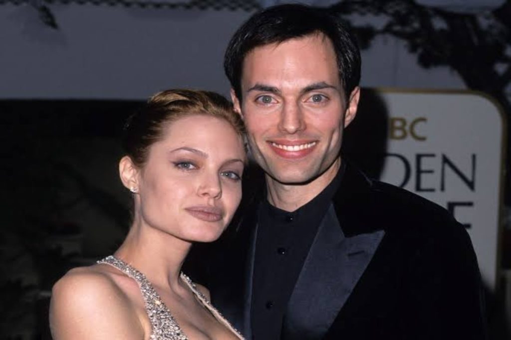 A picture of James Haven and Angelina Jolie