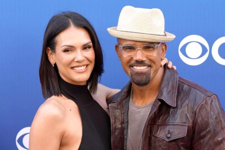 A picture of Shemar Moore and Jesiree Dizon