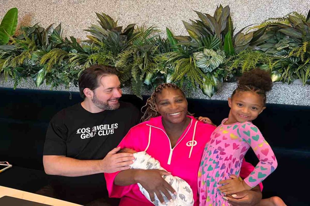 A Picture of Serena Williams and Family